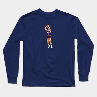 Pete Maravich Pixel Long Sleeve T-Shirt